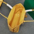 Double-sided cowhide shoulder handbag